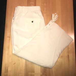 Women’s JM collection linen pants